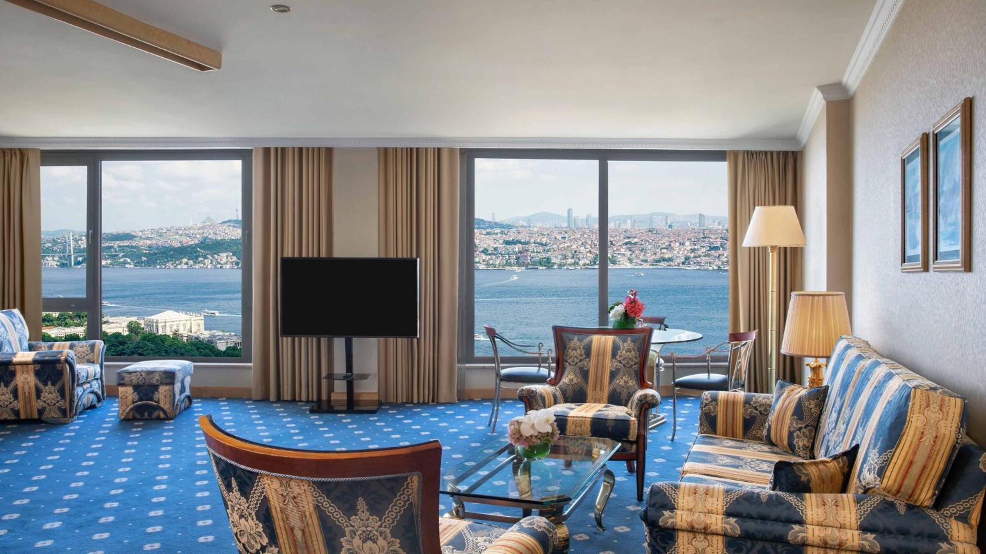 Intercontinental Istanbul By Ihg Hotel Bagian luar foto A suite at the Four Seasons Hotel Istanbul