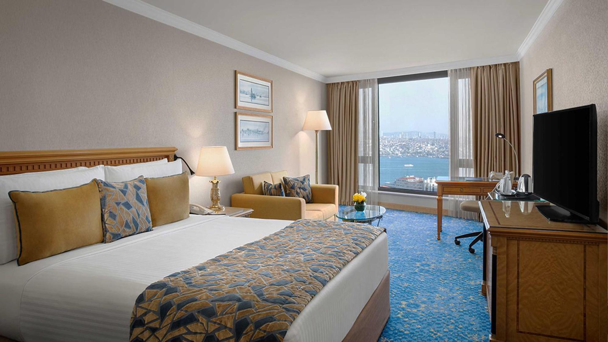 Intercontinental Istanbul By Ihg Hotel Bagian luar foto A room at the Hilton Athens
