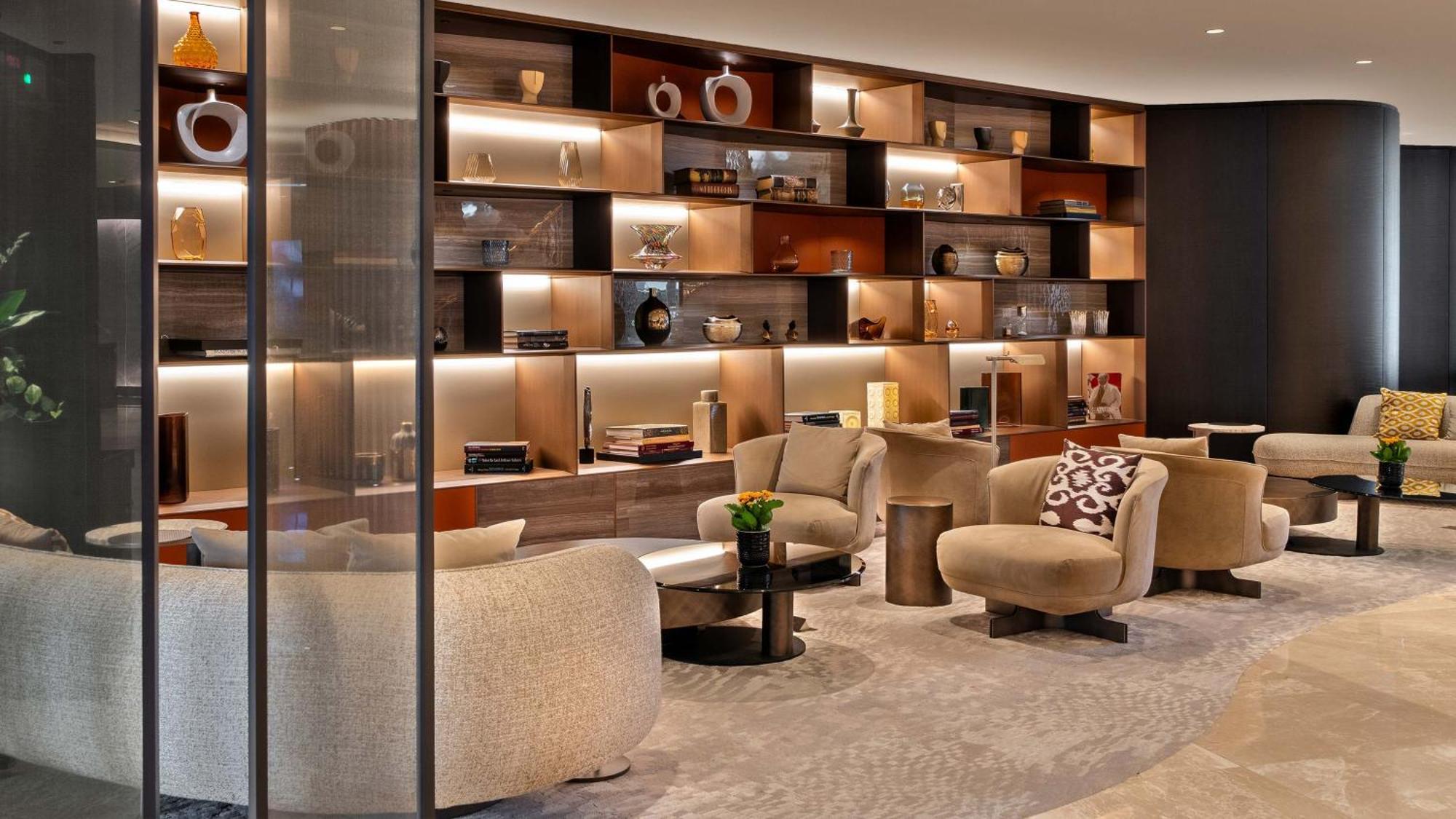 Intercontinental Istanbul By Ihg Hotel Bagian luar foto The Library